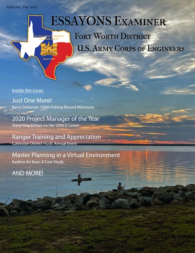 USACE Fort Worth District Newsletter Fall 2021 Cover