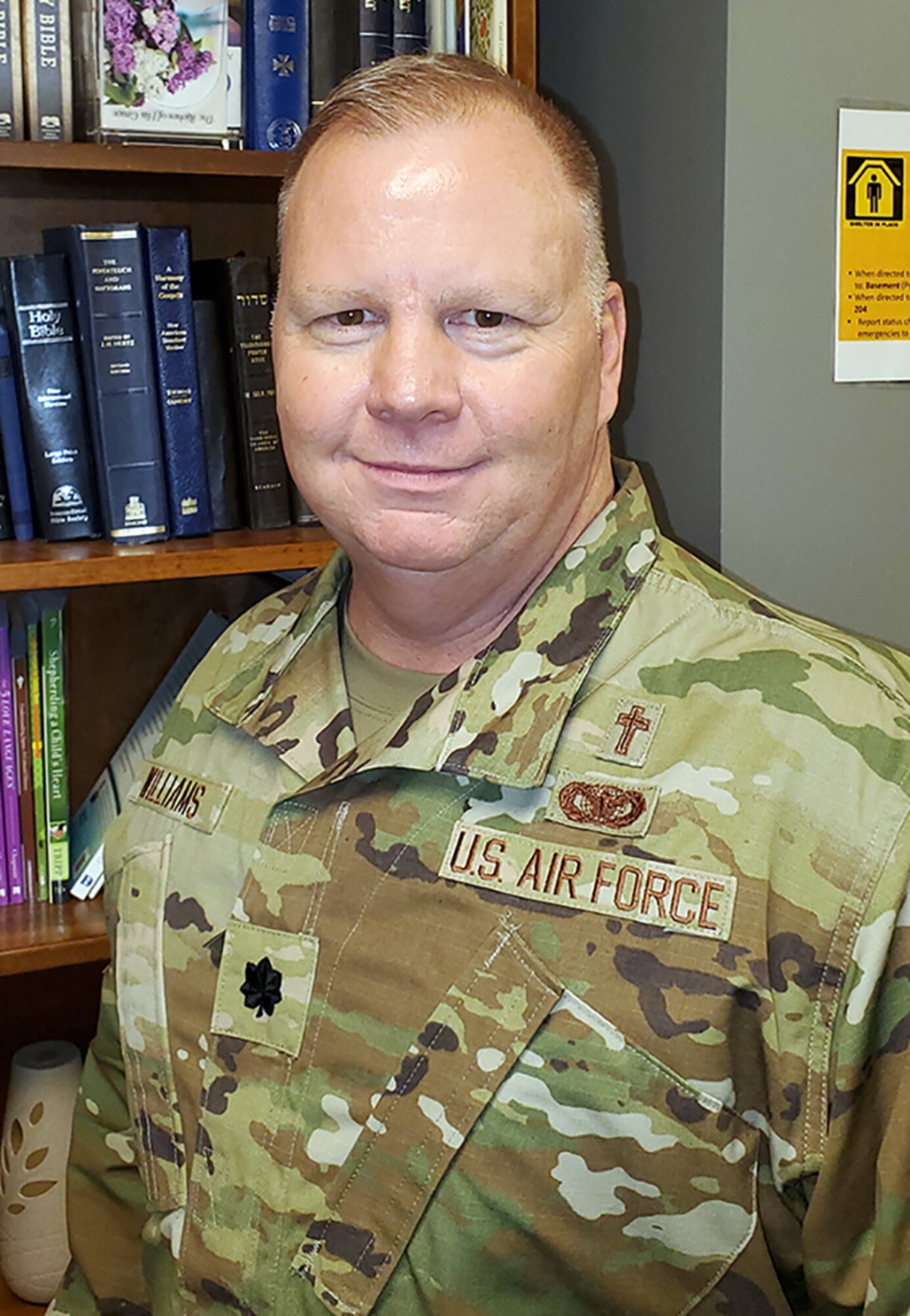 Chaplain (Lt. Col.) David Williams, 88th Air Base Wing Chaplain’s Office