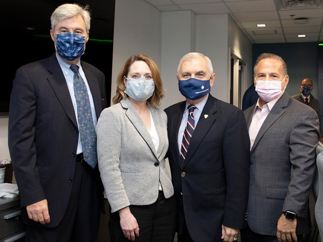 Deputy Secretary of Defense Hicks, RI congressional delegates visit NUWC Division Newport