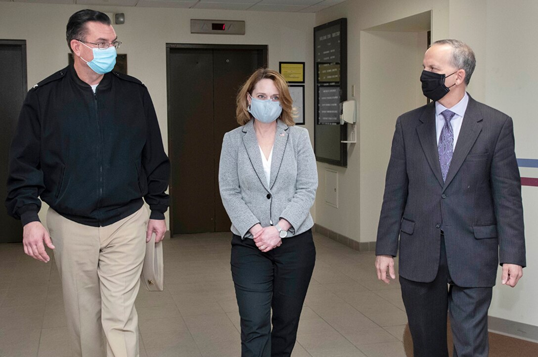 Deputy Secretary of Defense Hicks, RI congressional delegates visit NUWC Division Newport