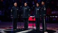 JBAB Airmen take part in Washington Wizards festivities