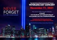 UTNG 66th Veterans Day Concert poster