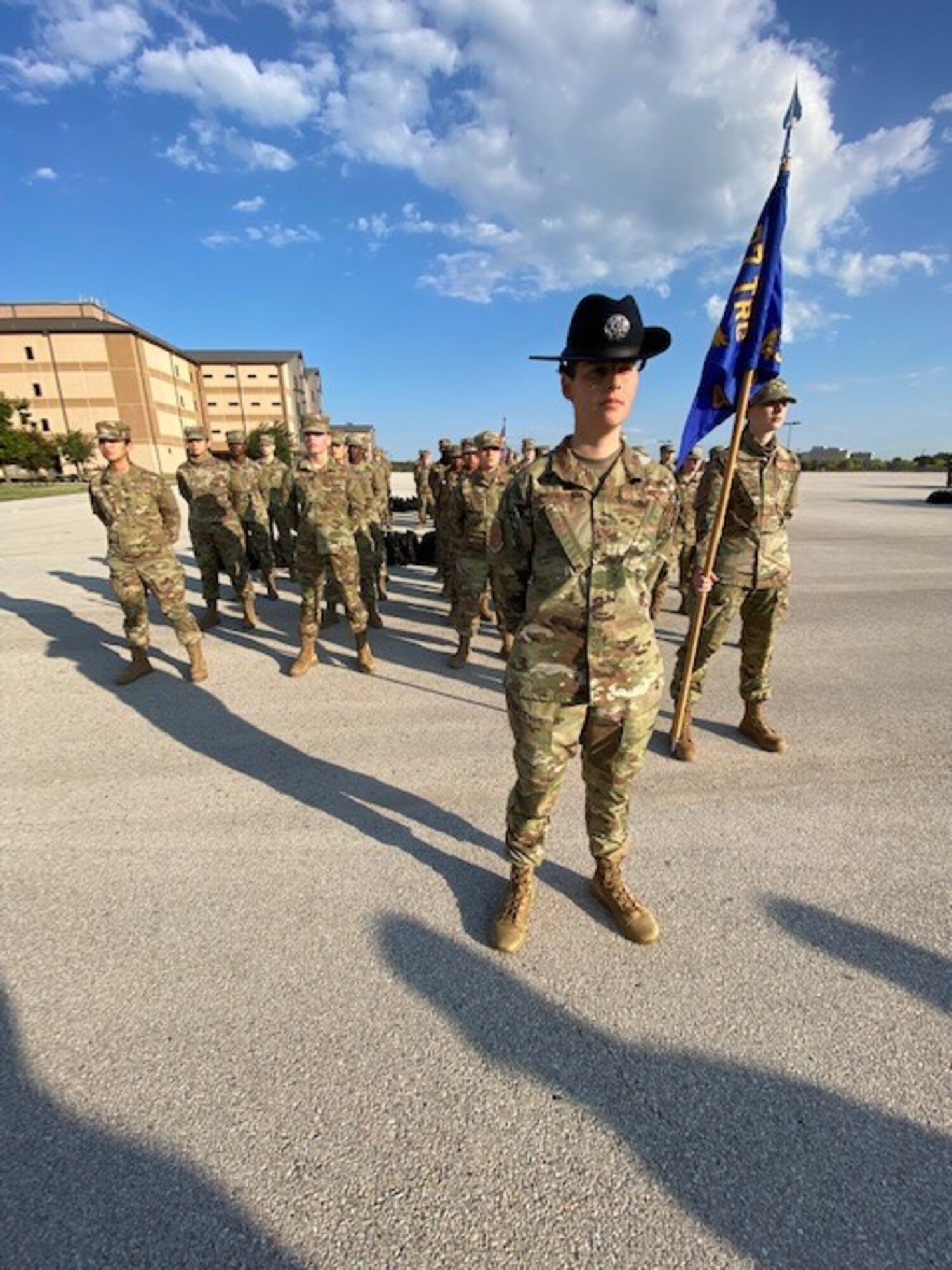 BMT graduation practice