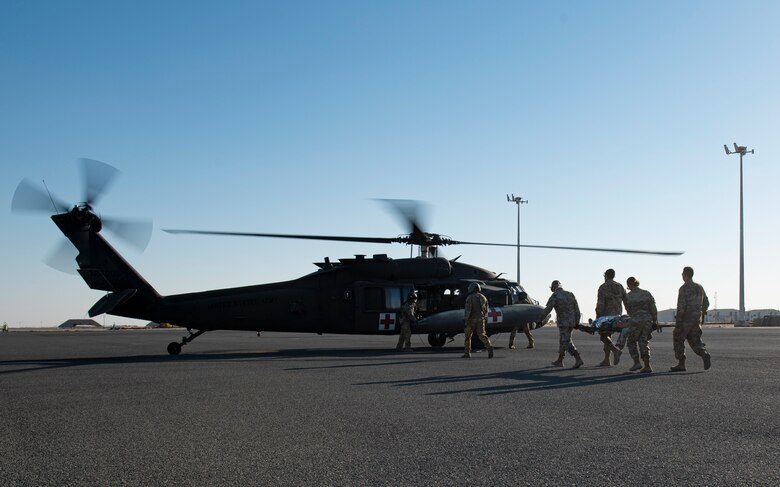 The 386th EDMG holds mass casualty exercise