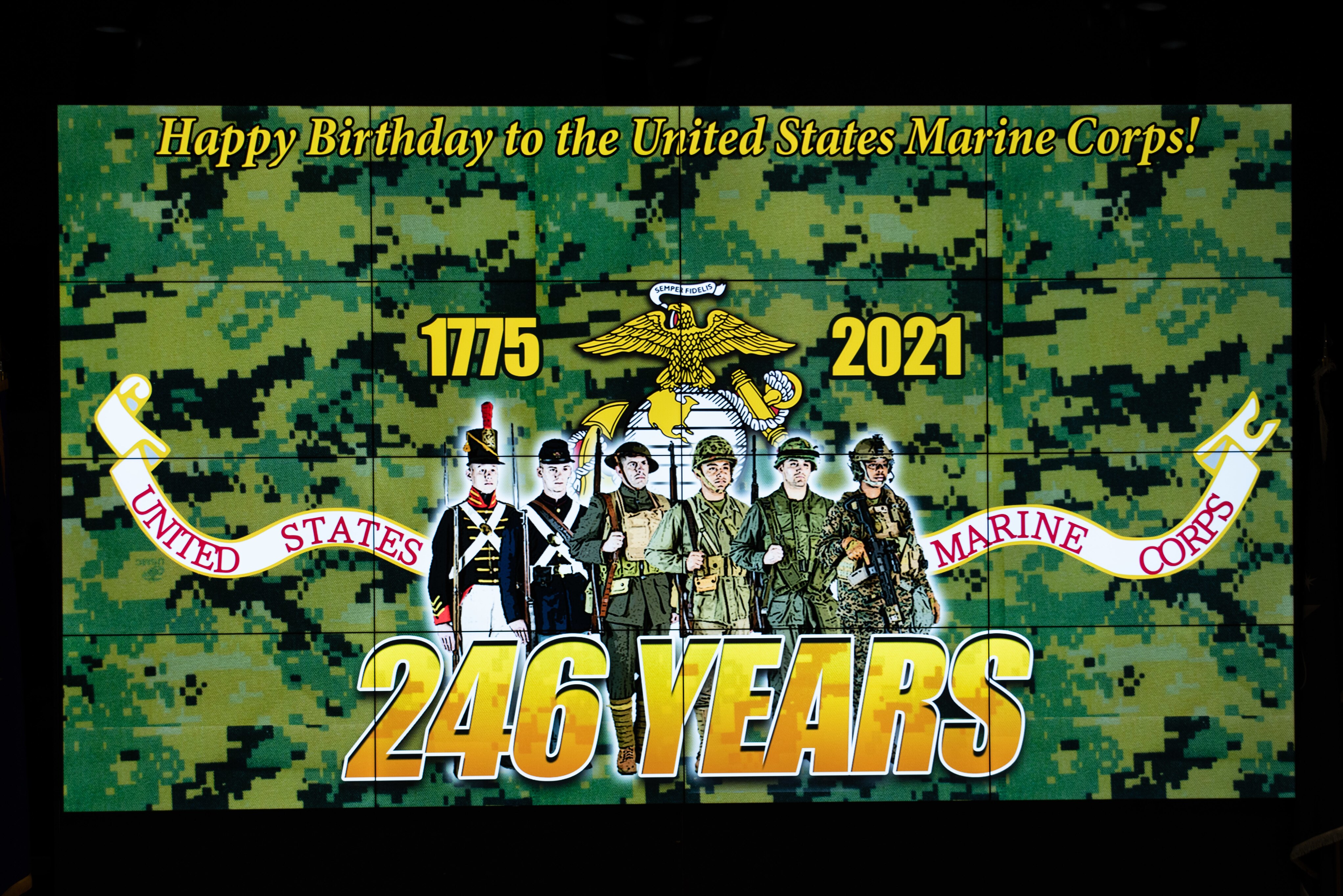 Marine Corps 246th Birthday graphic