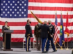 U.S. Army Soldiers assigned to the Vermont National Guard gathered to witness the change of responsibility ceremony for the Vermont National Guard command chief warrant officer in Colchester, Vermont, Nov 7, 2021. Outgoing Chief Warrant Officer 5 James Woodworth said farewell as he handed the reigns to incoming Chief Warrant Officer 5 Scott Beaulieu. (U.S. Army National Guard photo by Sgt. Denis Nuñez)