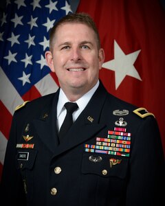 Brig. Gen. James P. Sanders assumed command of the 352nd Civil Affairs Command on Oct. 17, 2021.