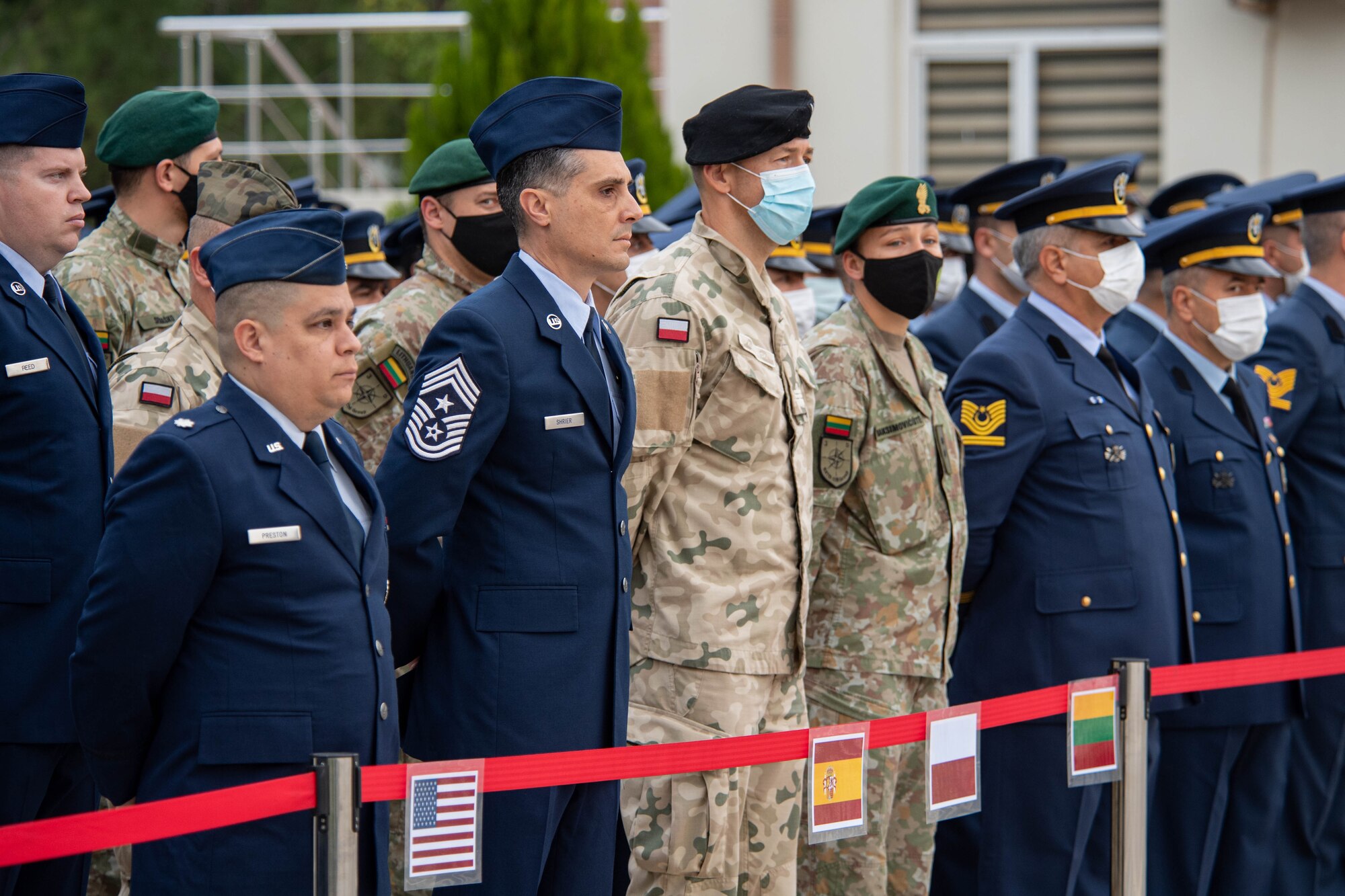 U.S. Air Force, Polish, Lithuanian and Turkish Air Force participate in Atatürk Memorial Day ceremony