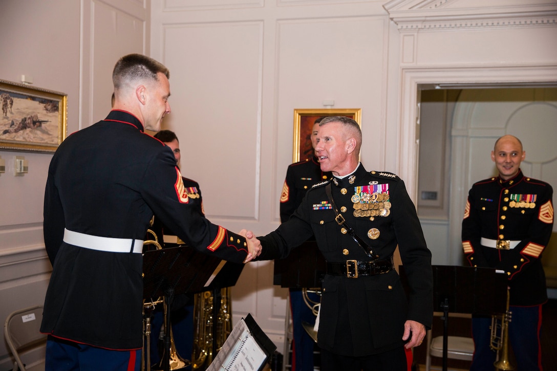 M&RA Host ACMC as GOH for Marine Corps Birthday Ceremony