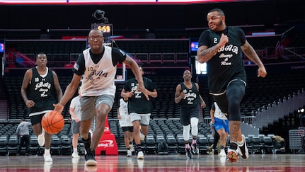 Washington Wizards host Joint Base Anacostia-Bolling Airmen, Sailors for basketball rivalry game