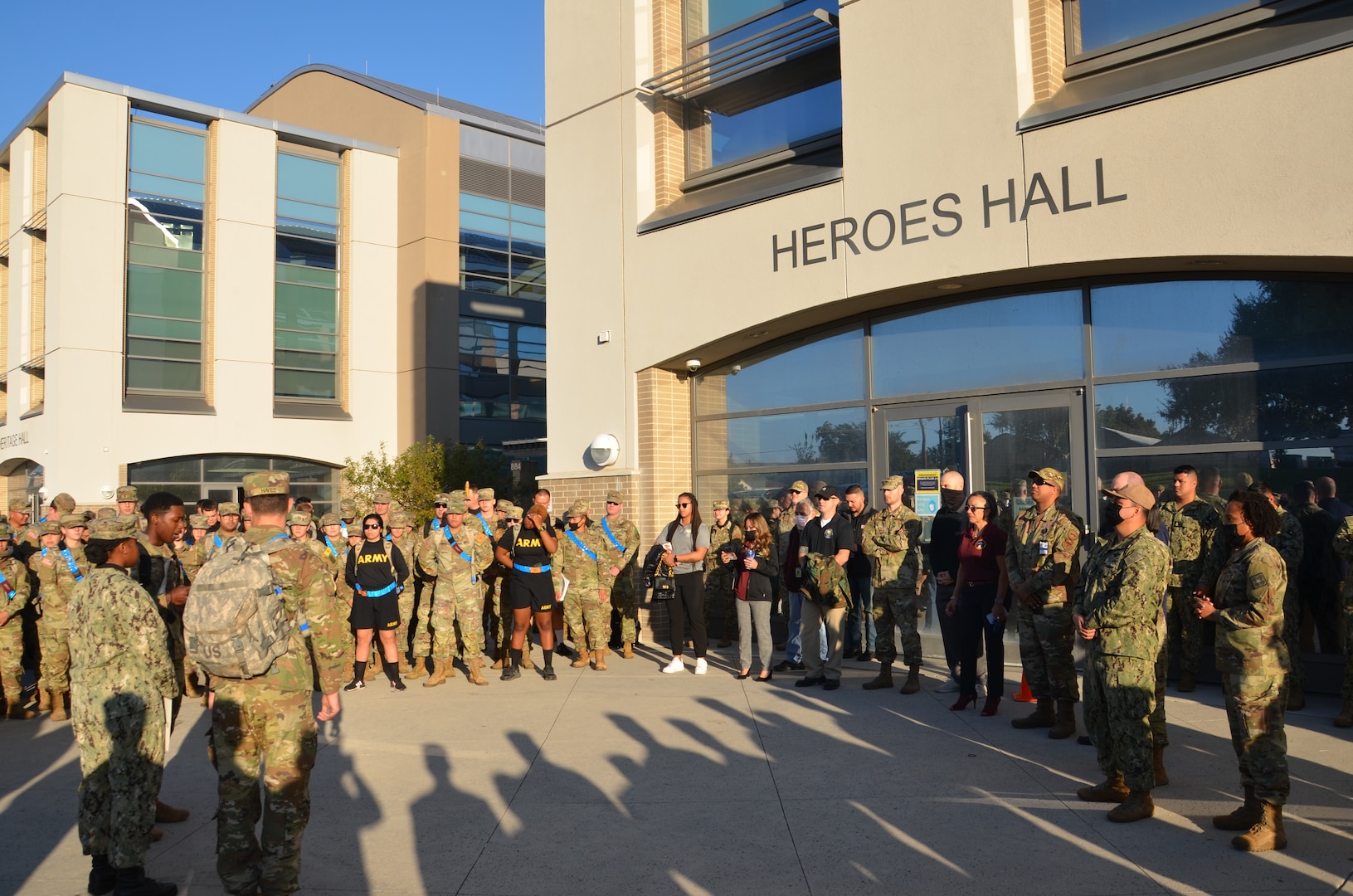 The Medical Education and Training Campus (METC) Radiologic Technologist program kicked off National Radiologic Technology Week November 8th with a reading of the Texas Governor’s Proclamation outside Heroes Hall, the medical instructional facility where the RAD program is located.