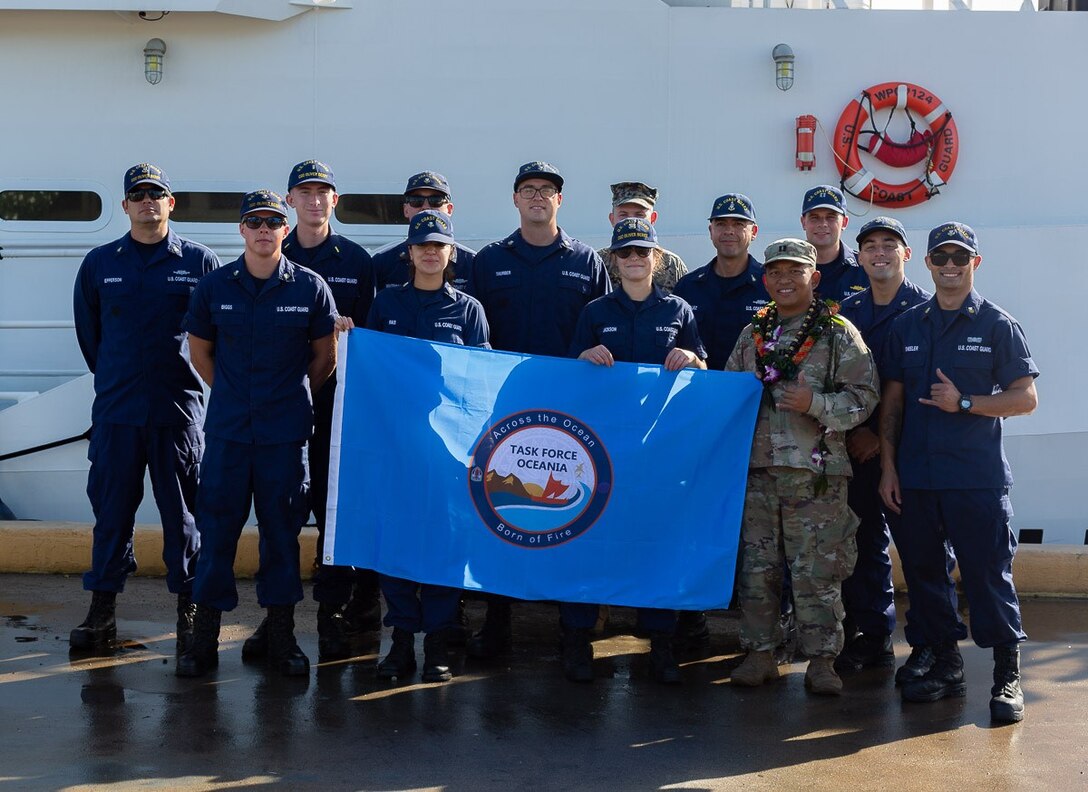 Army Major Sails Polynesia with the U.S. Coast Guard