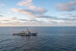 The Arleigh Burke-class guided missile destroyer USS Porter (DDG 78), operates in the Black Sea, Nov. 12, 2021.