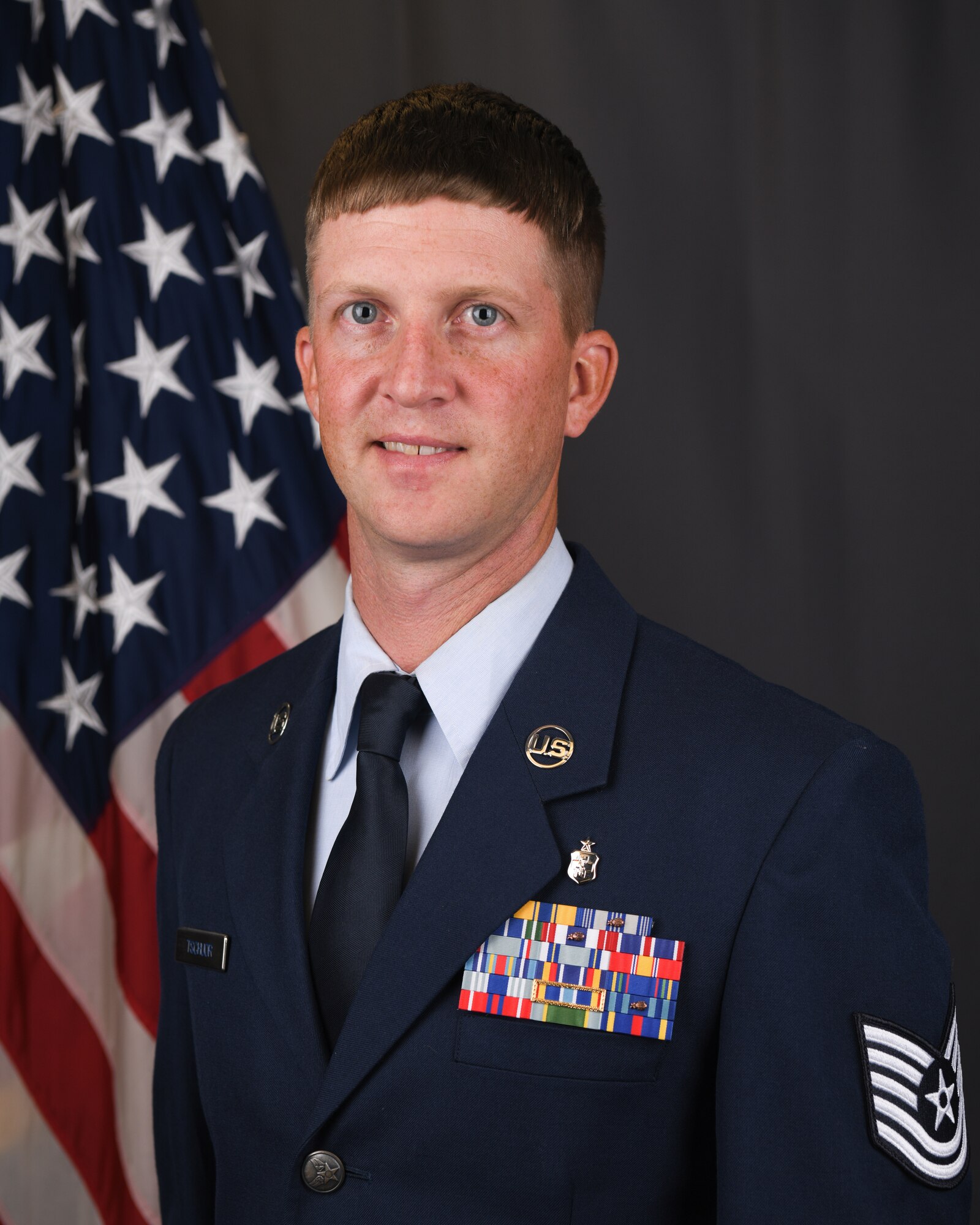 Tech. Sgt. Zachary T. Tschuor, 445th Aeromedical Staging Squadron medical material craftsman, is the 445th AW NCO of the Quarter.