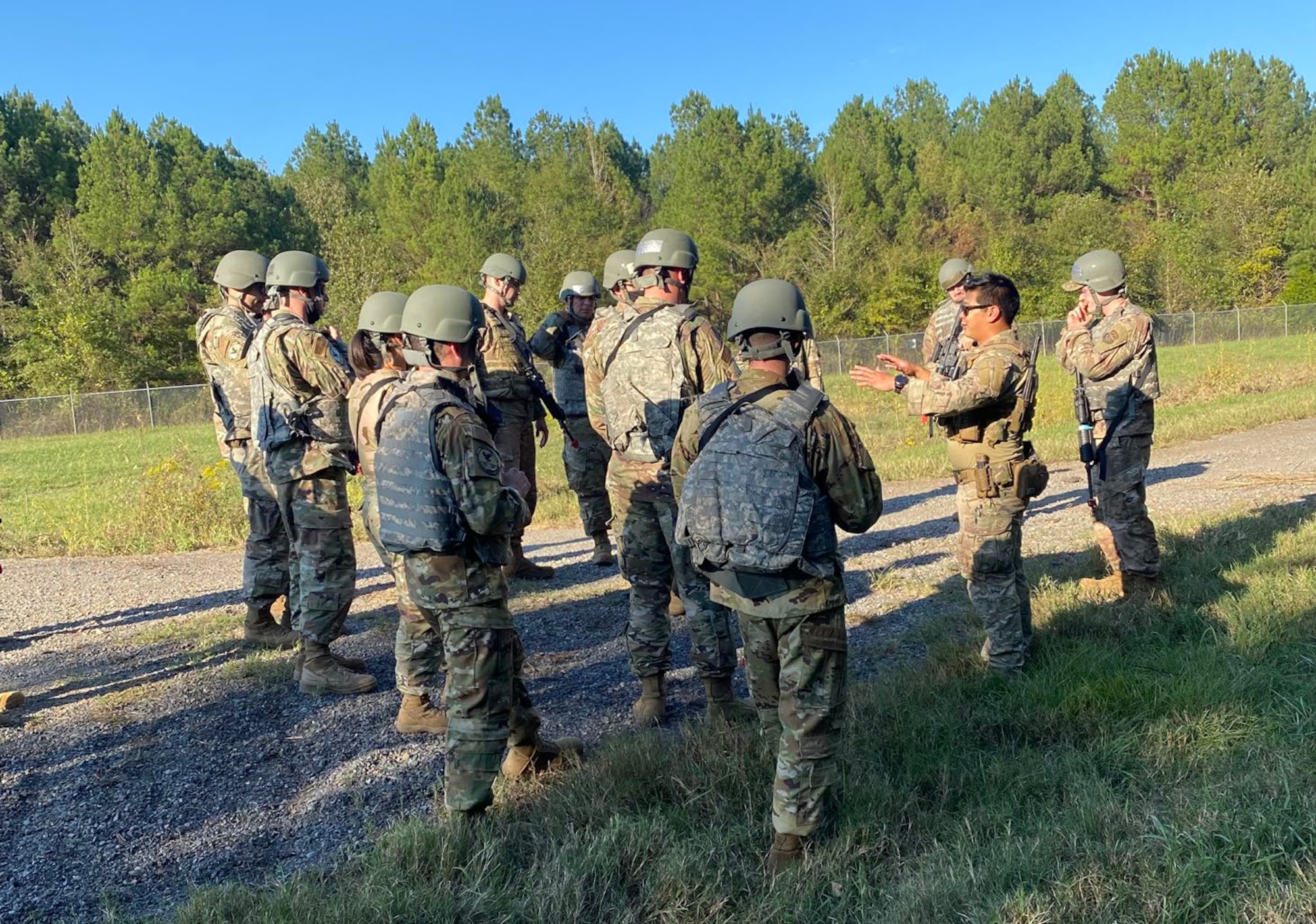 Airmen conduct land navigation