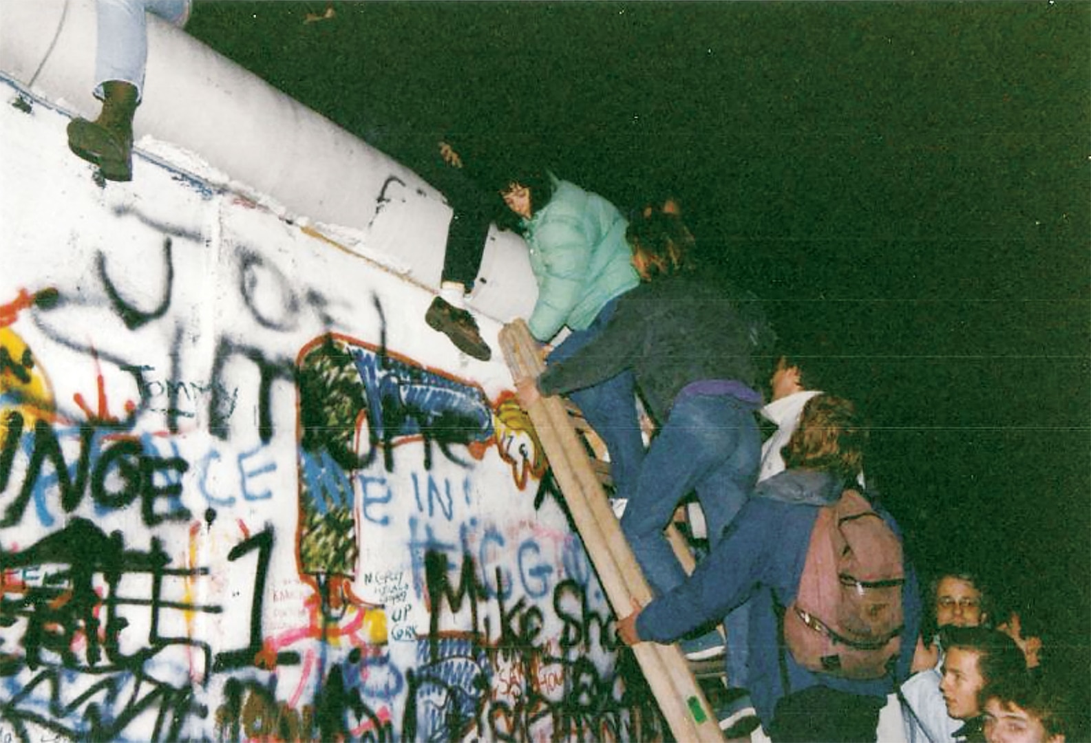 The fall of the Berlin Wall