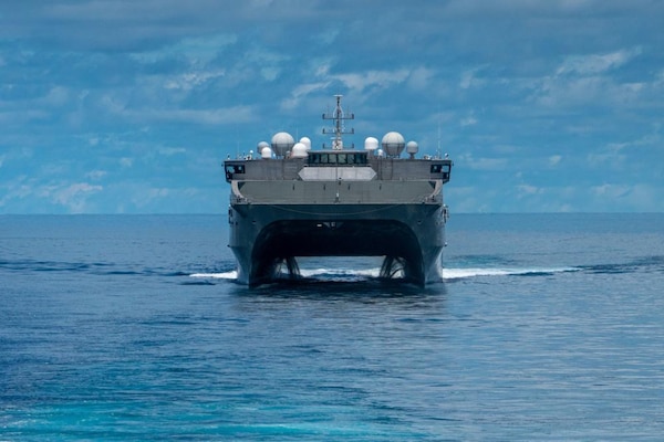 Expeditionary Fast Transport Ship Supports Bilateral Exercise with