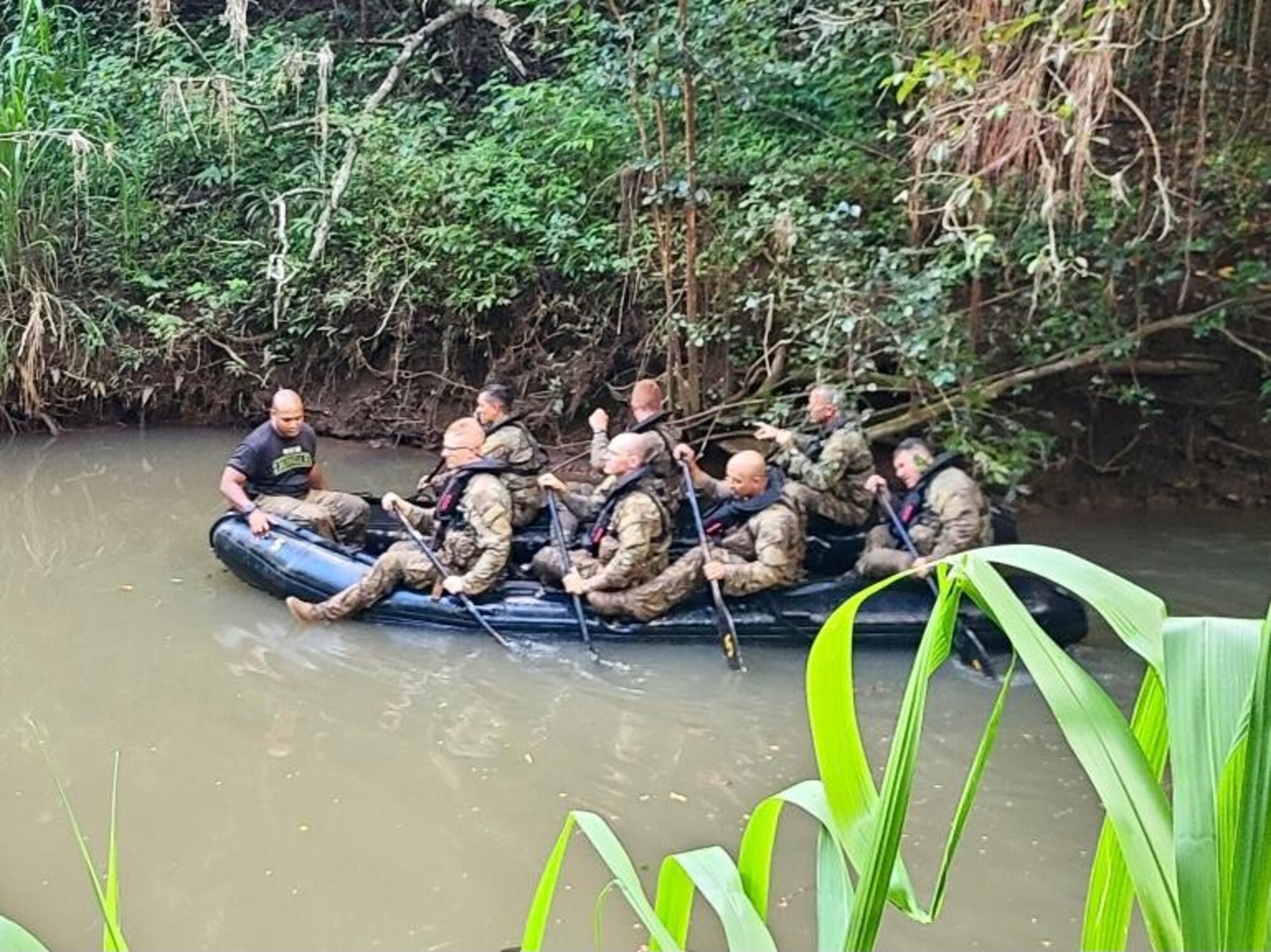 Jungle training in Hawaii