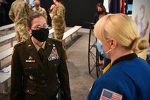 Astronaut commissions into the U.S. Army Reserve