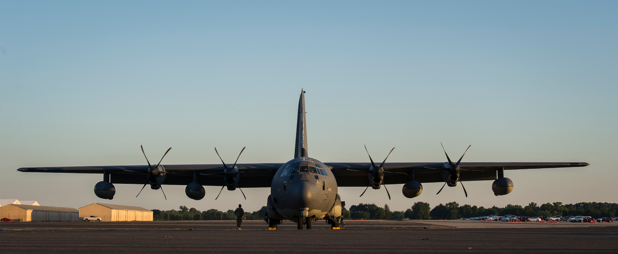 The MC-130J Commando II flies clandestine, low-level air refueling missions for special operations helicopters and tiltrotor aircraft, and infiltration, exfiltration, and resupply of special operations forces in sensitive or hostile territories. The MC-130J primarily flies missions at night to reduce probability of visual acquisition and intercept by airborne threats. (U.S. Air Force photo by Airman 1st Class Joseph Pick)