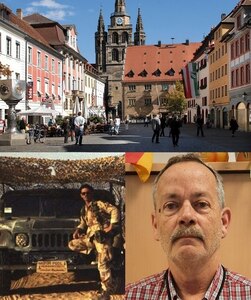 Steve Rice, acting chief of the Transportation Division, Logistics Readiness Center Ansbach, 405th Army Field Support Brigade, said his hometown is Hustonville, Kentucky, but Ansbach, Germany, is definitely his second home. I’ve lived in the Ansbach area on and off since 1982, for a total of 28 years, he said. And I was born in Germany. My father was stationed here. And my wife is German, he added. (Courtesy photo)