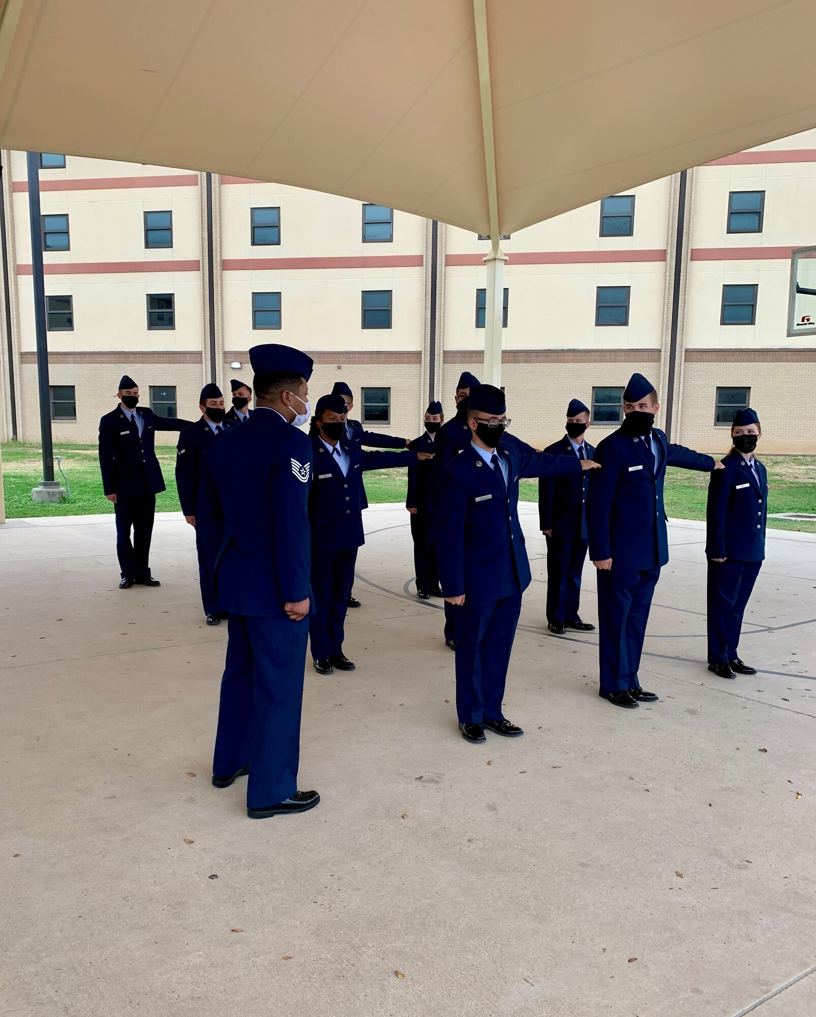 Open ranks inspection