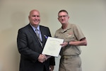 NSWC Crane department head Ben Harkness awarded for Department leadership