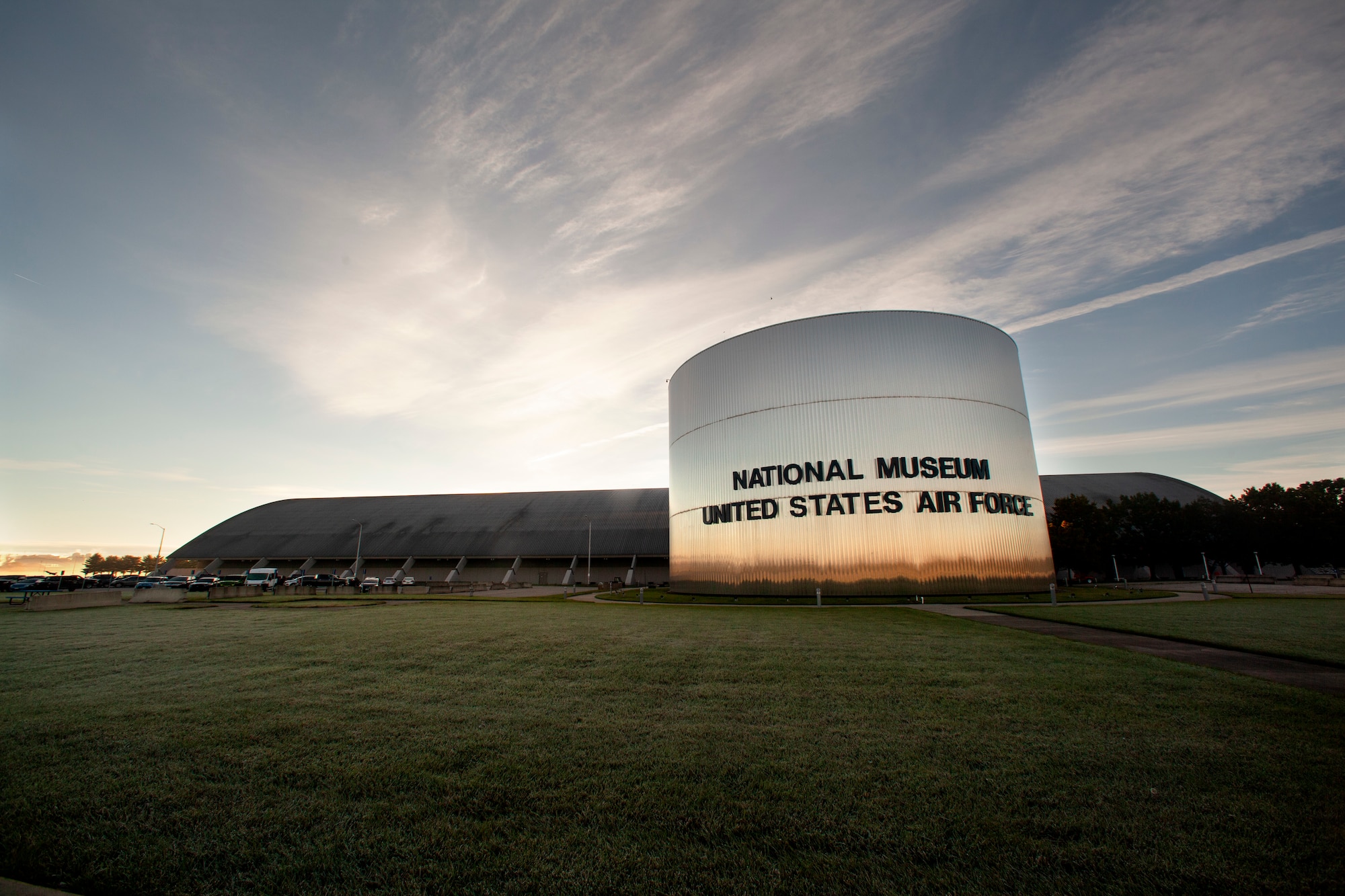 exterior view of the National Museum of the U.S. Air Force