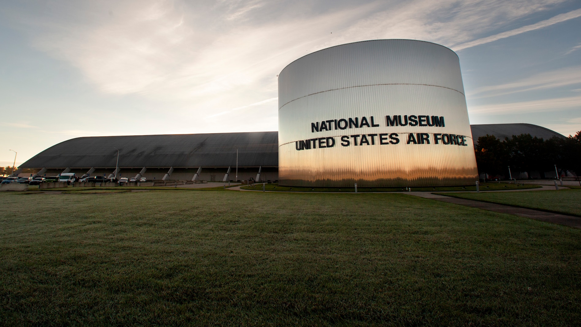exterior view of the National Museum of the U.S. Air Force
