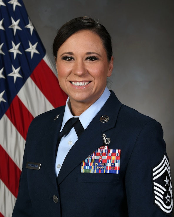 A photo of the 20th Fighter Wing command chief