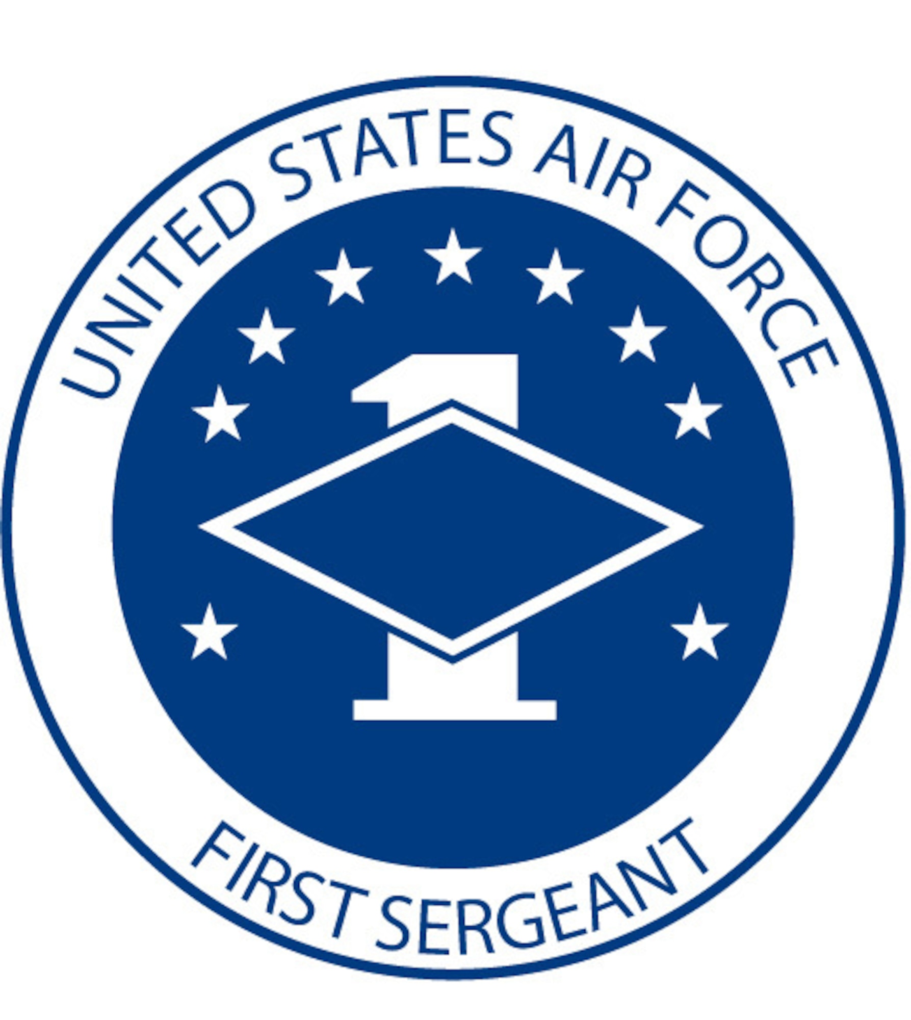 United States Air Force First Sergeant graphic. (Courtesy Graphic)