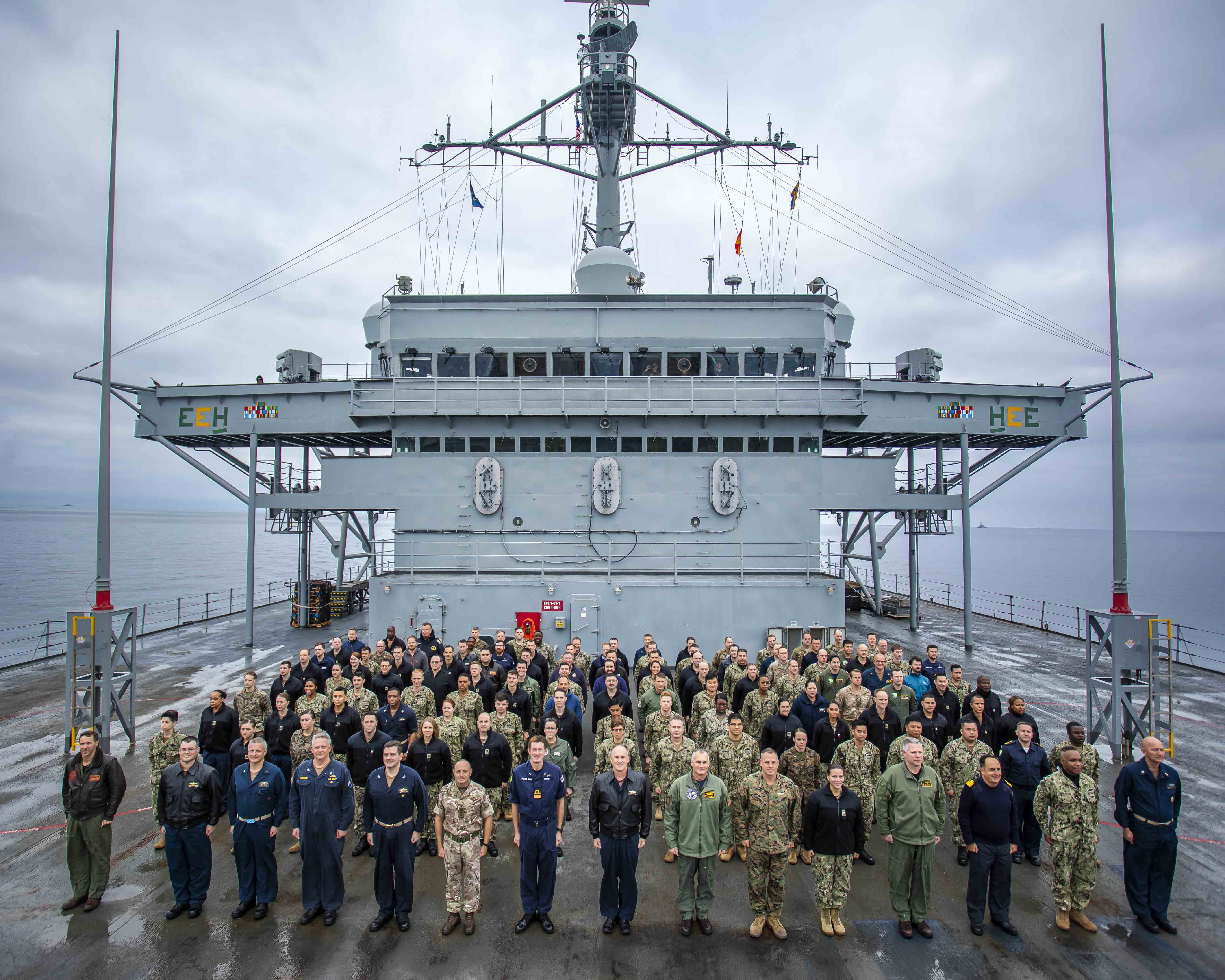 Us Sixth Fleet And Naval Striking And Support Forces Nato Staffs Complete Operations In The 8247