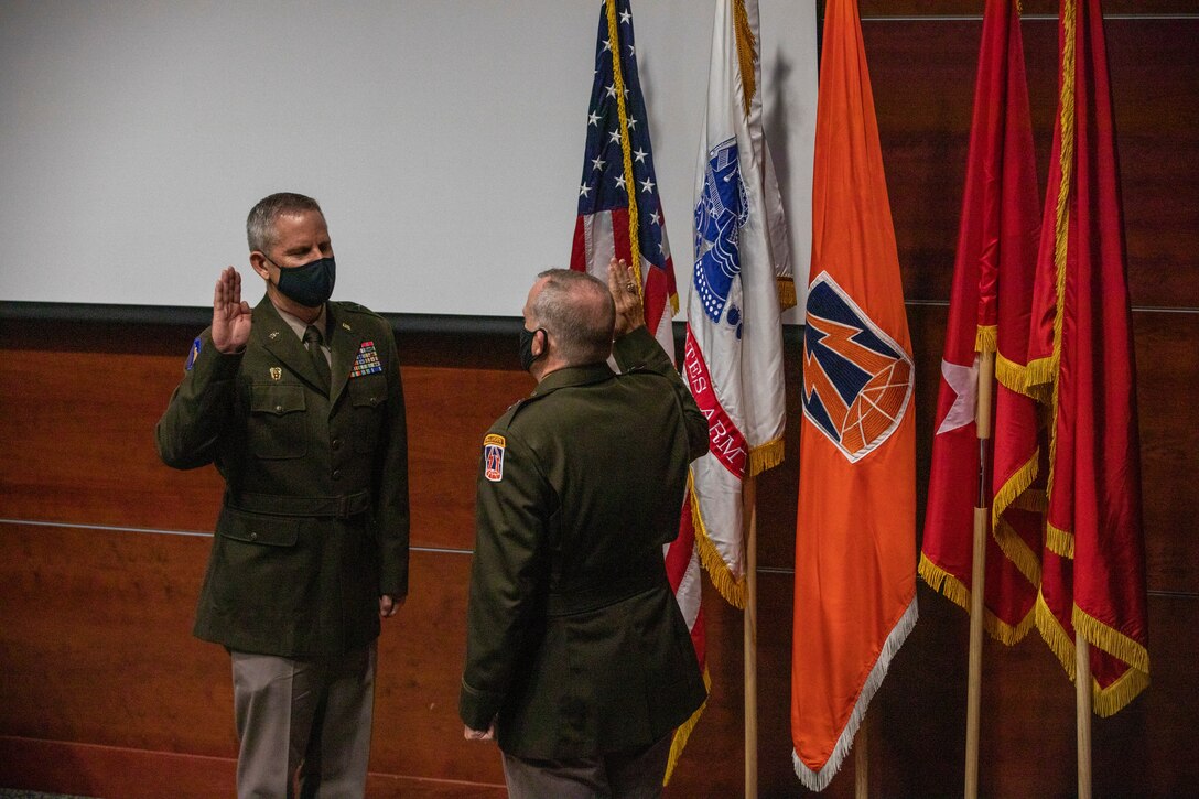 Brig. Gen. Dougherty Assumes the DCG - Signal Role with the 335th SC(T)