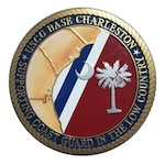 Official shield for Coast Guard Base Charleston. (U.S. Coast Guard)