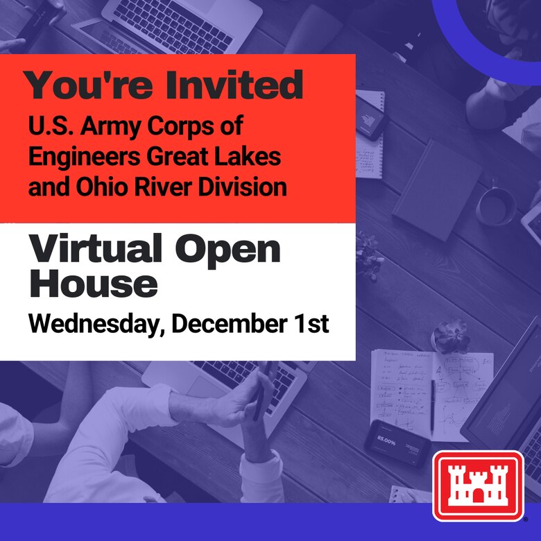 The Great Lakes and Ohio River Division Virtual Open House on December 1st is quickly approaching. Click here to register!