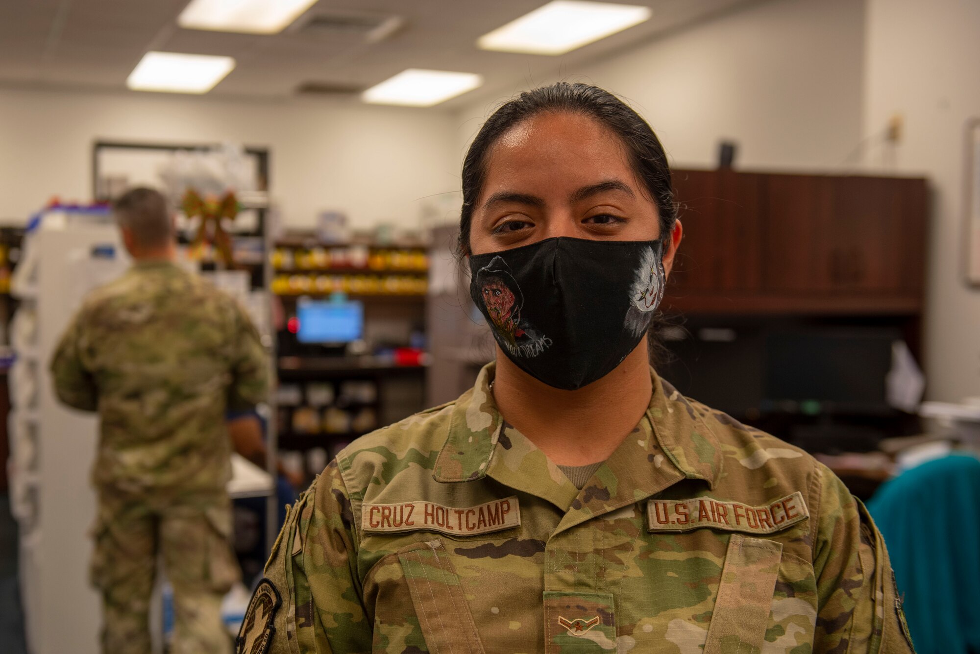 An Airman is recognized as Weasel of the Week.
