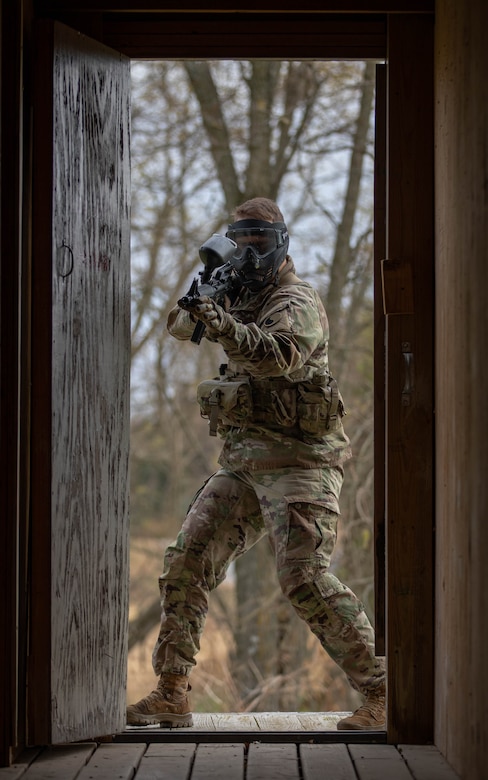 Urban warfare presents difficult situations that test a soldier on their ability to quickly and tactically subdue or eliminate threats in indoor and outdoor environments.