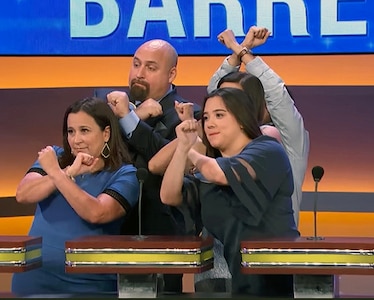 BAMC medic, family compete on Family Feud