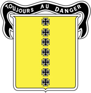 The 17th Bombardment Group’s original shield. (Courtesy photo)