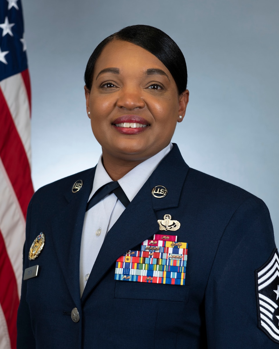 Chief Master Sergeant Melvina A. Smith is the Command Chief Master Sergeant for Air Force Global Strike Command (AFGSC), and Air Forces Strategic-Air, headquartered at Barksdale Air Force Base, Louisiana.  She is the senior enlisted leader responsible to the commander on matters concerning the welfare of the command’s Airmen.