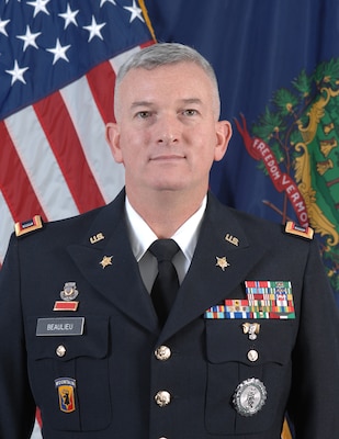 Chief Warrant Officer-5 Scott Beaulieu assumed responsibility as the Command Chief Warrant Officer, Vermont National Guard, on Nov. 7, 2021. (U.S. Army National Guard photo)