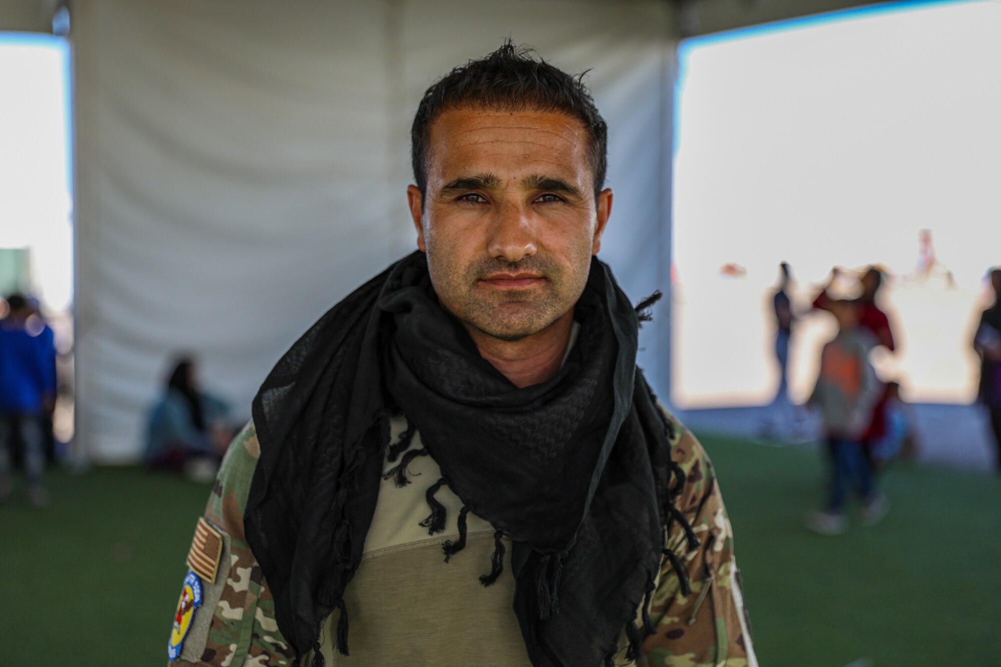 Photo of Airman 1st Class Ahmed Sofizada, a linguist assigned to Task Force Holloman.
