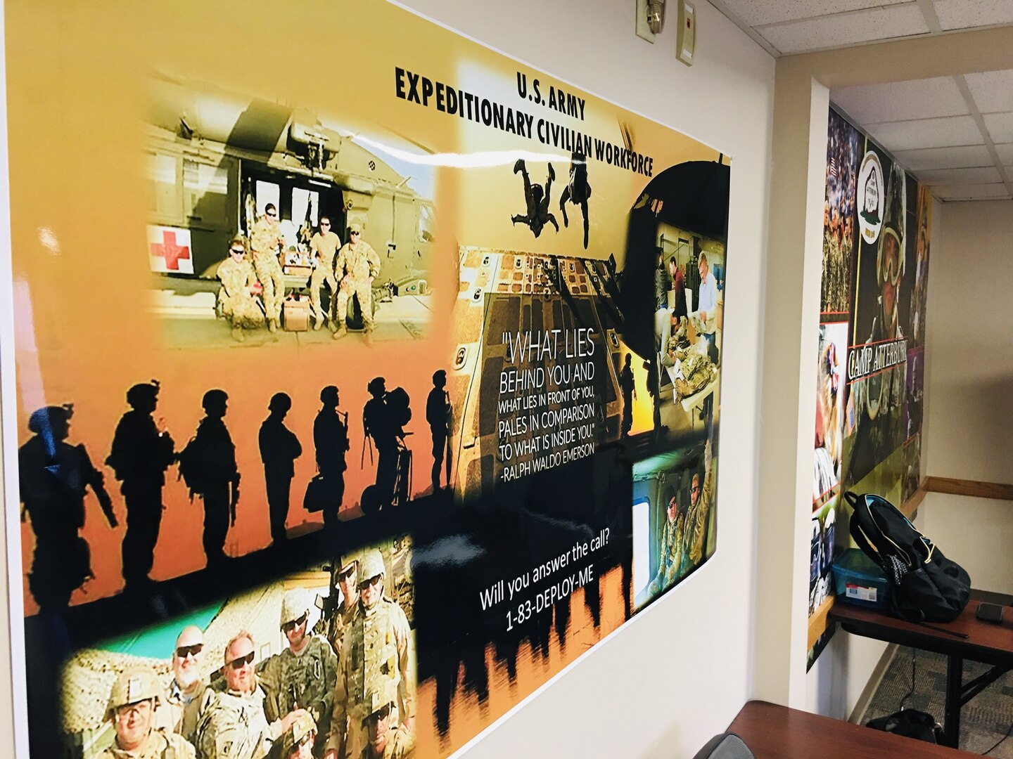 ‘COVID Cops’ keeping Expeditionary Civilians virus-free during restriction of movement