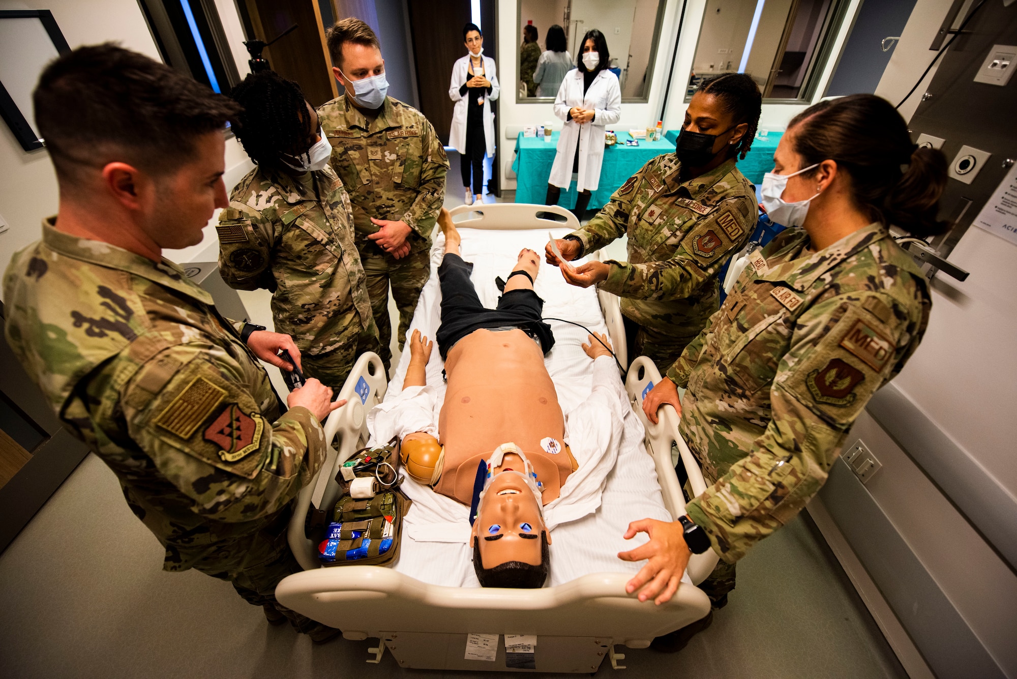 Airmen from the 39th Medical Group attended medical training at the Acıbadem University's Center of Advanced Simulation and Education, the only center of its kind, Oct. 26-28, in Istanbul.