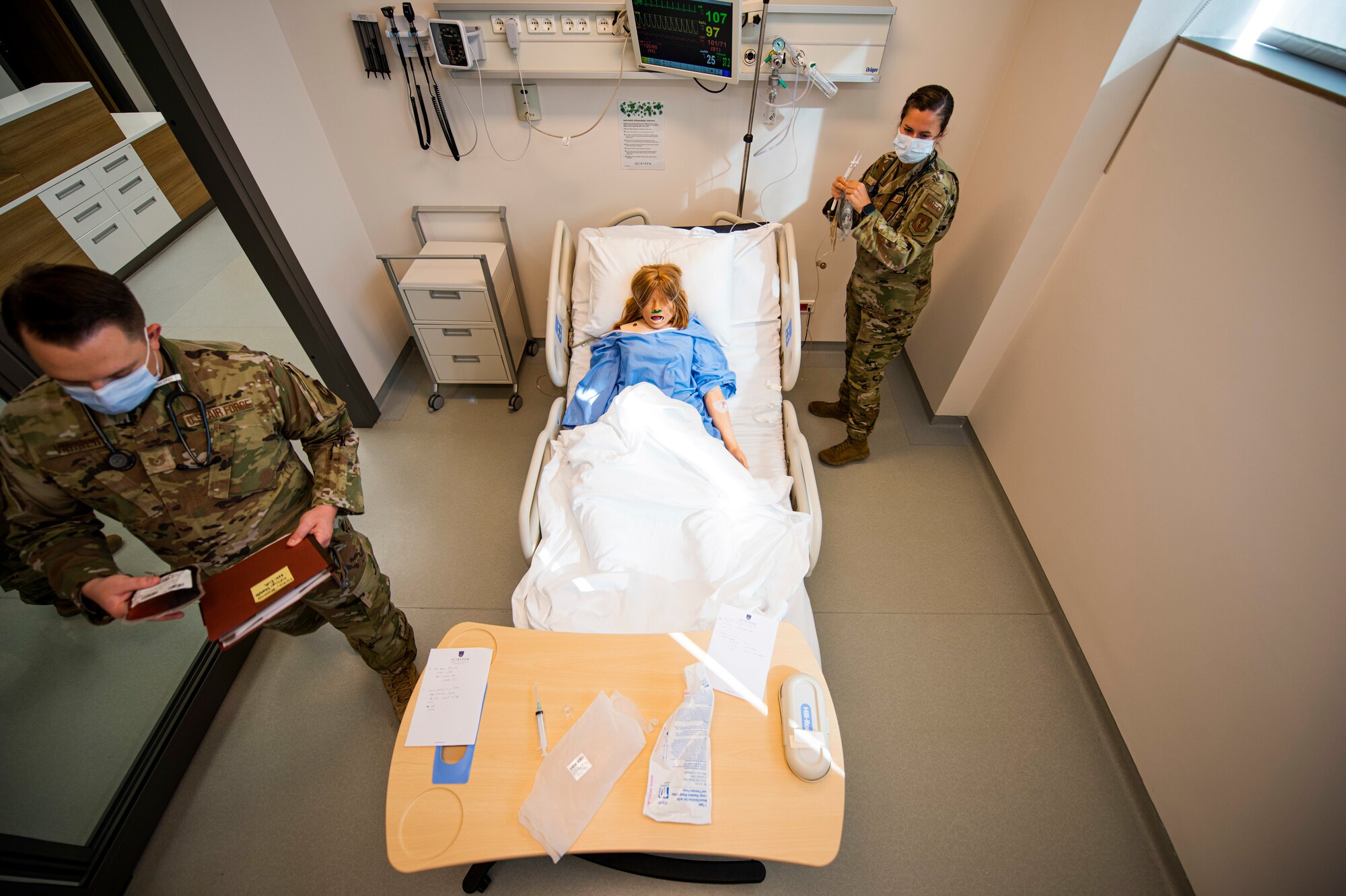 Airmen from the 39th Medical Group attended medical training at the Acıbadem University's Center of Advanced Simulation and Education, the only center of its kind, Oct. 26-28, in Istanbul.