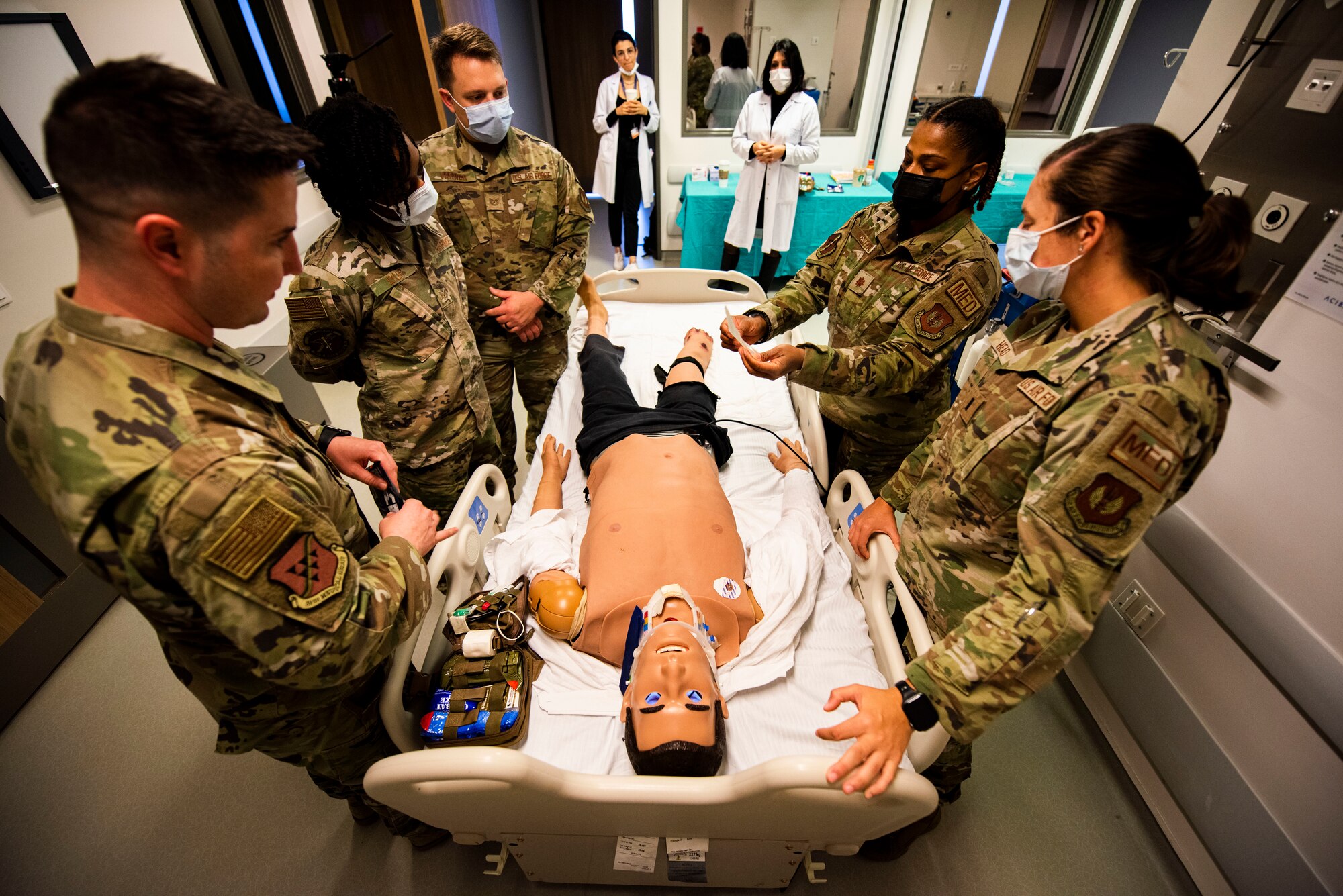 Airmen from the 39th Medical Group attended medical training at the Acıbadem University's Center of Advanced Simulation and Education, the only center of its kind, Oct. 26-28, in Istanbul.