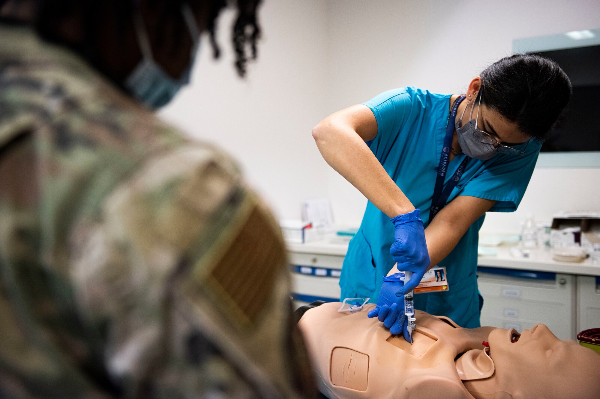 Airmen from the 39th Medical Group attended medical training at the Acıbadem University's Center of Advanced Simulation and Education, the only center of its kind, Oct. 26-28, in Istanbul.