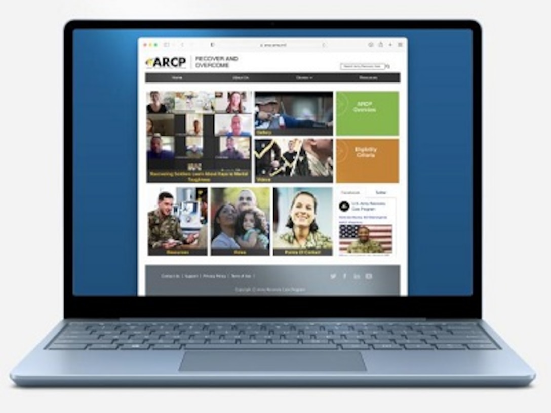 The Army Recovery Care Program (ARCP) has announced the launch of its new website, www.arcp.army.mil.