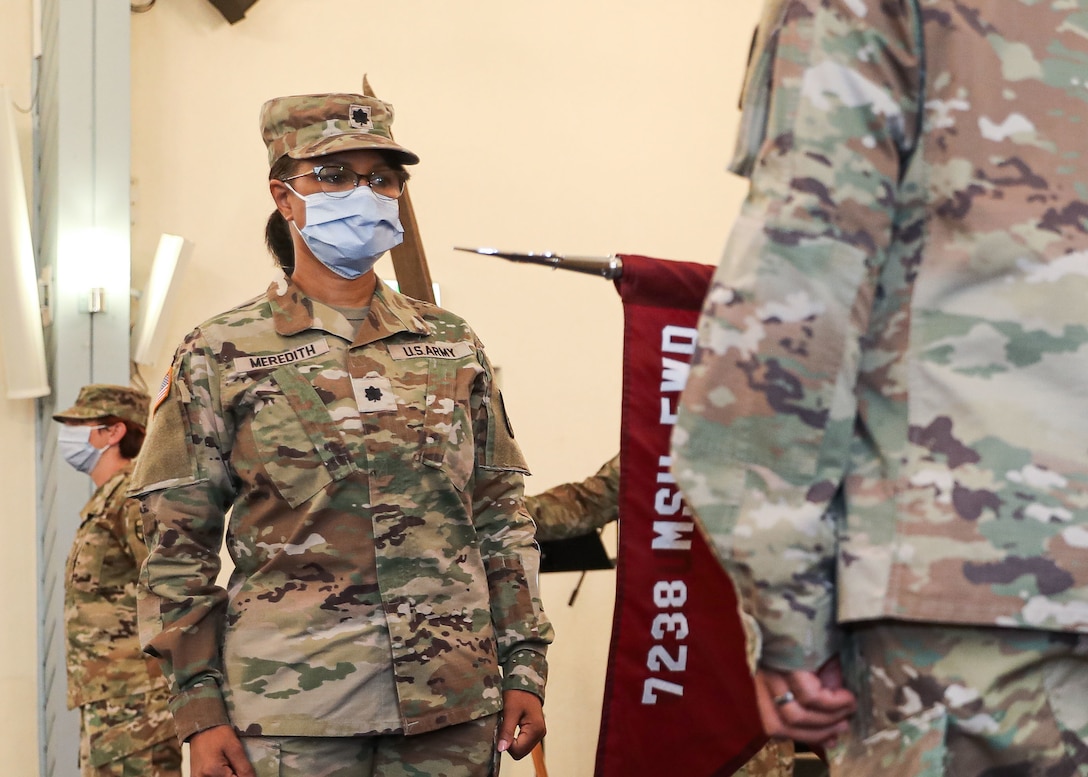 7454th Medical Operation Readiness Unit (FWD) takes charge of DWMMC