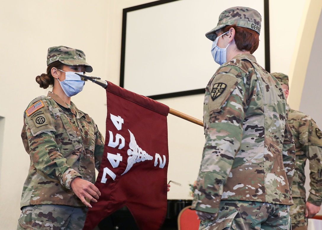 7454th Medical Operation Readiness Unit (FWD) takes charge of DWMMC